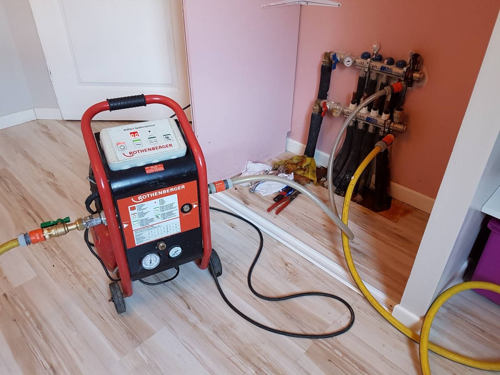 Akpınar Protherm Hermetik Şofben Petek Temizliği